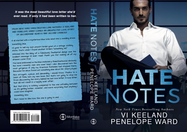 Hate Notes final paperback cover